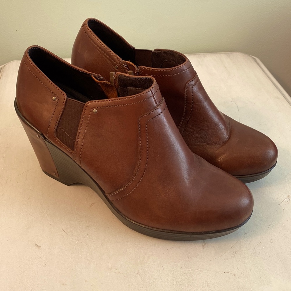 Dansko brown leather boots